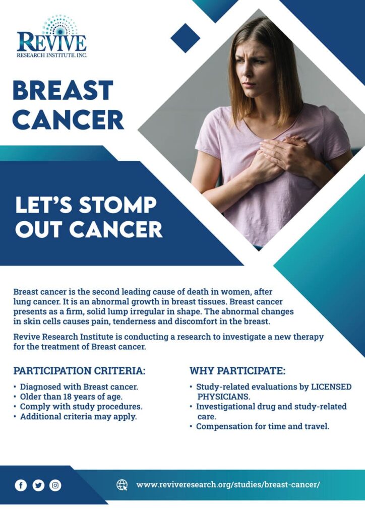 breast cancer treatment research studies