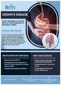 Crohn’s disease clinical trials - Treatment for Crohn's Disease