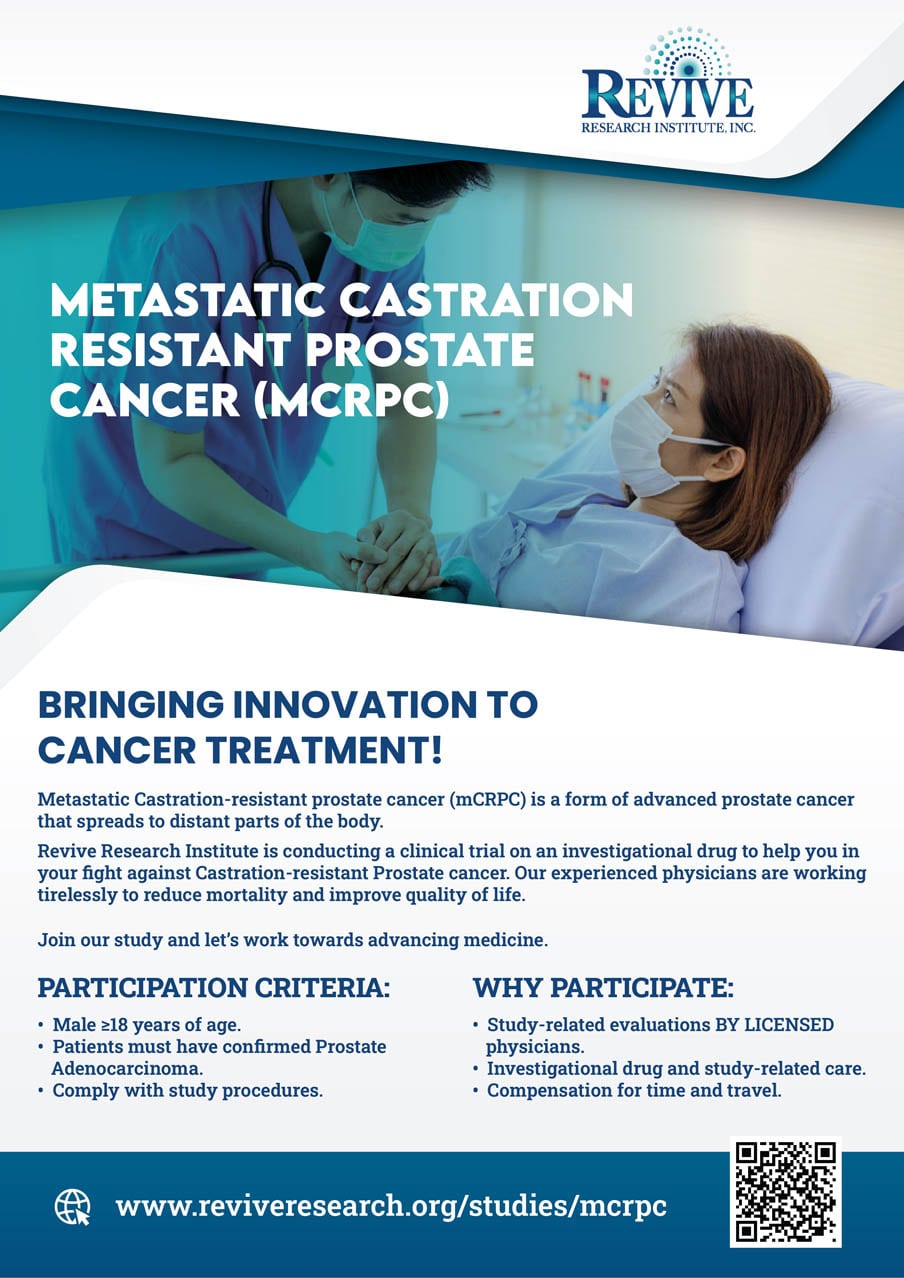 Metastatic Castration Resistant Prostate Cancer Clinical Trials