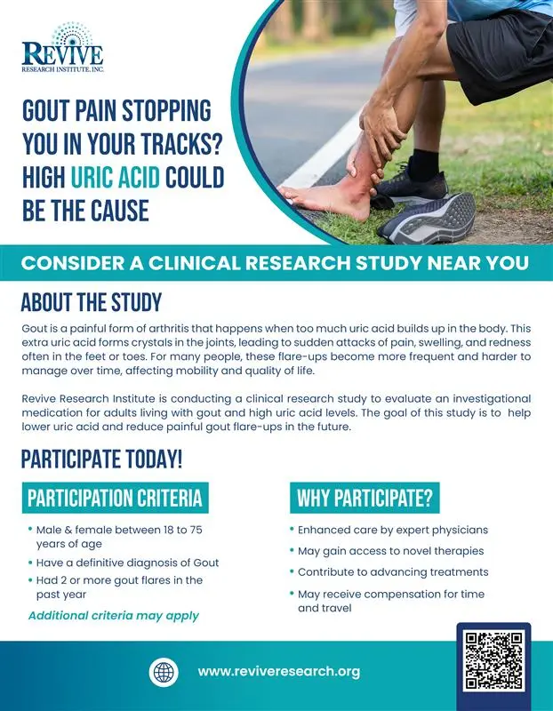 tirzepatide uric acid gout study Hyperuricemia & Gout Clinical Trials | MI